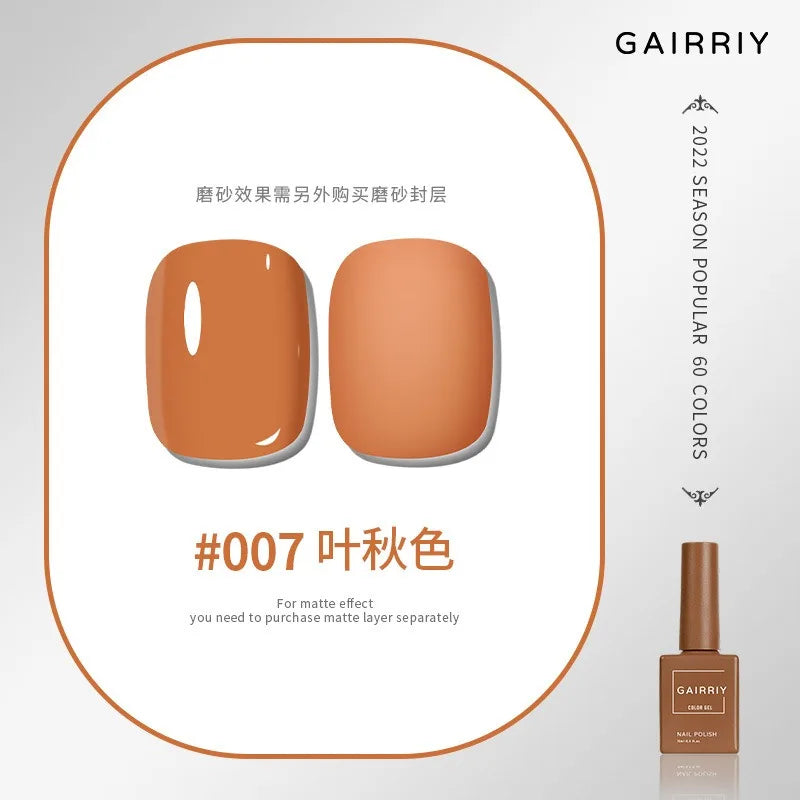 Vernis Semi-Permanent Gel UV/LED – 15 ml, Plus de 60 Couleurs
