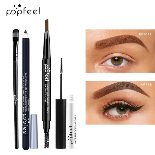 POPFEEL Ensemble Maquillage Yeux – 2 Variantes (Clair & Sombre)