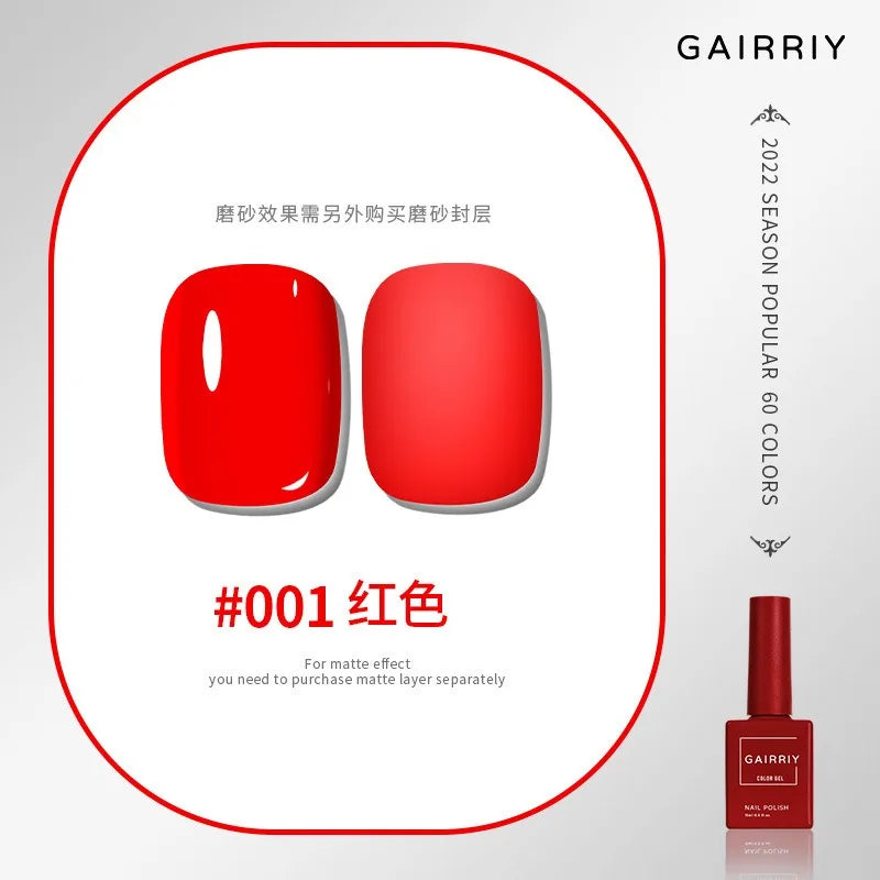 Vernis Semi-Permanent Gel UV/LED – 15 ml, Plus de 60 Couleurs
