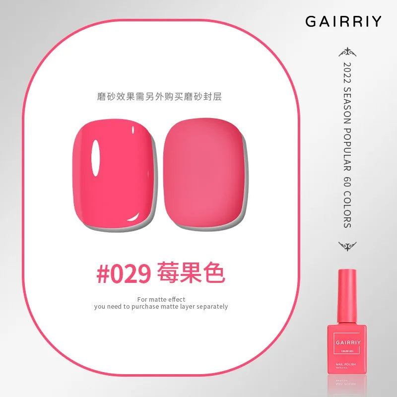 Vernis Semi-Permanent Gel UV/LED – 15 ml, Plus de 60 Couleurs