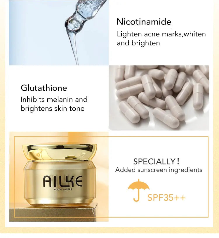 Crème Visage Éclaircissante & Hydratante – 24 Variantes