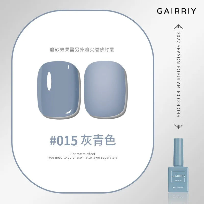 Vernis Semi-Permanent Gel UV/LED – 15 ml, Plus de 60 Couleurs