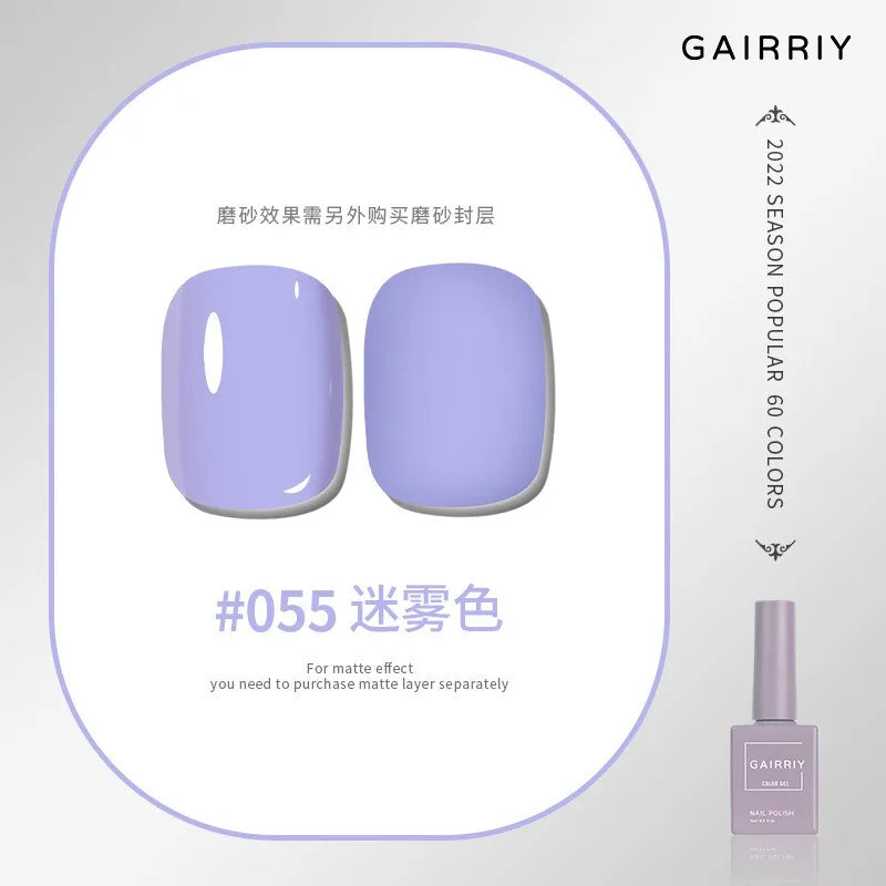 Vernis Semi-Permanent Gel UV/LED – 15 ml, Plus de 60 Couleurs