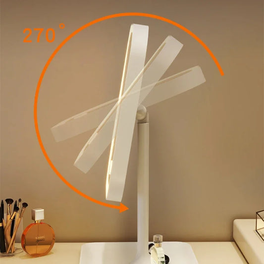 Miroir LED 3 couleurs – Pivotable 270°