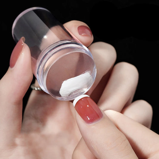Kit d’Estampage pour Ongles – Silicone Transparent (2 Variantes)