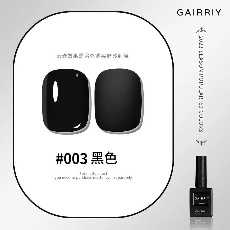 Vernis Semi-Permanent Gel UV/LED – 15 ml, Plus de 60 Couleurs