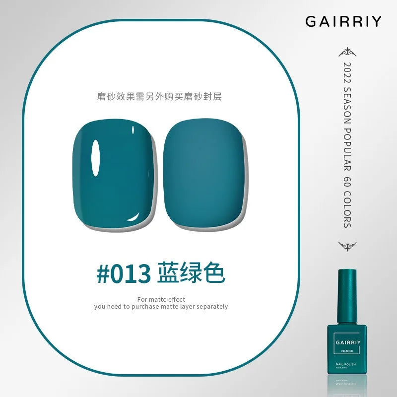 Vernis Semi-Permanent Gel UV/LED – 15 ml, Plus de 60 Couleurs