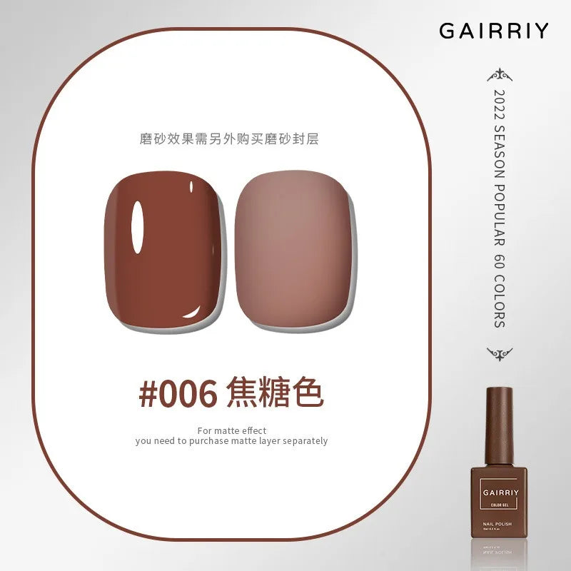 Vernis Semi-Permanent Gel UV/LED – 15 ml, Plus de 60 Couleurs