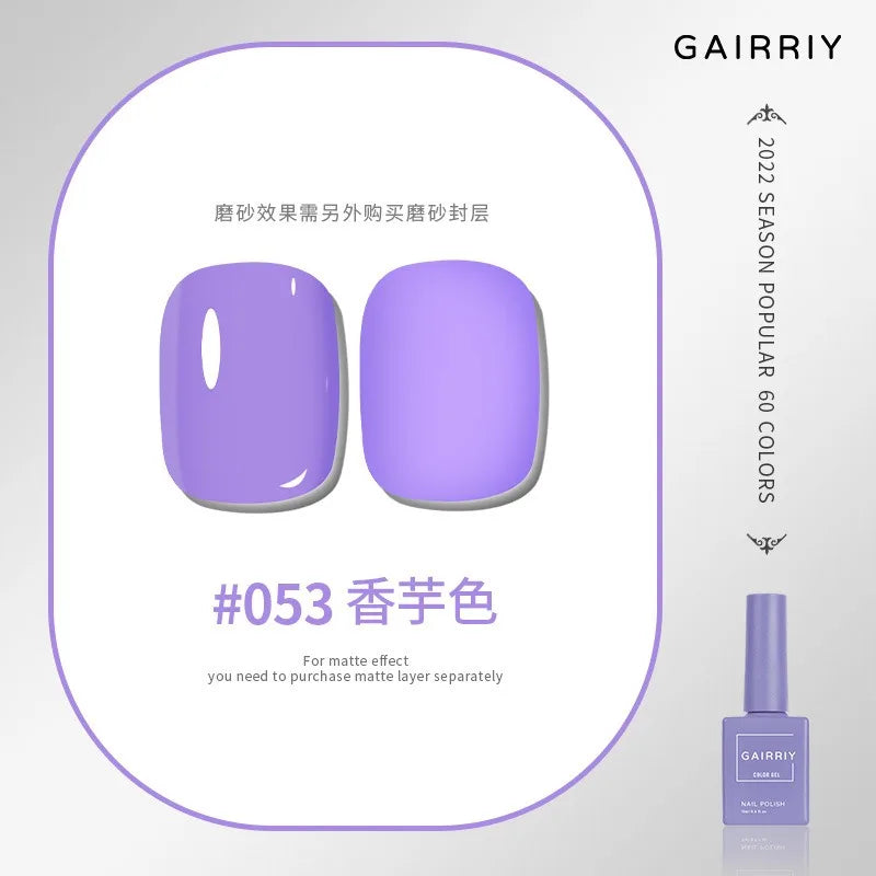 Vernis Semi-Permanent Gel UV/LED – 15 ml, Plus de 60 Couleurs