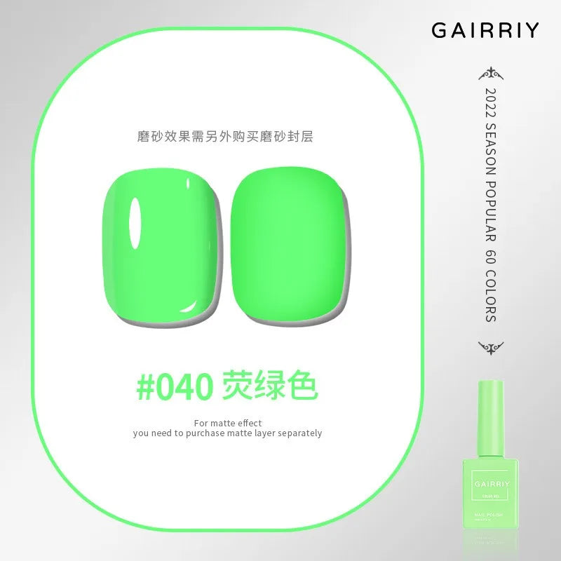 Vernis Semi-Permanent Gel UV/LED – 15 ml, Plus de 60 Couleurs