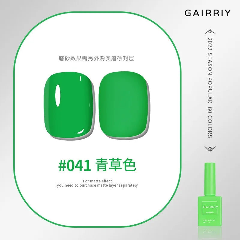 Vernis Semi-Permanent Gel UV/LED – 15 ml, Plus de 60 Couleurs