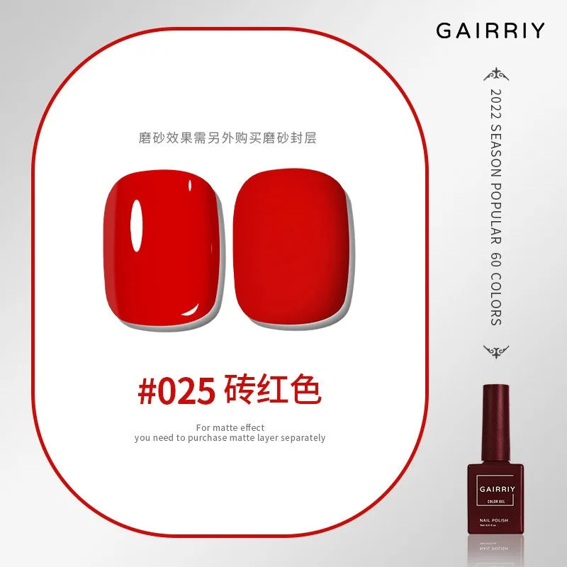 Vernis Semi-Permanent Gel UV/LED – 15 ml, Plus de 60 Couleurs