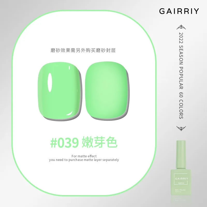 Vernis Semi-Permanent Gel UV/LED – 15 ml, Plus de 60 Couleurs