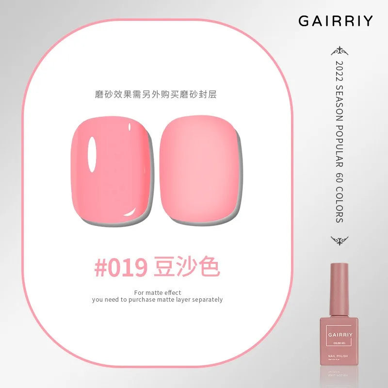 Vernis Semi-Permanent Gel UV/LED – 15 ml, Plus de 60 Couleurs