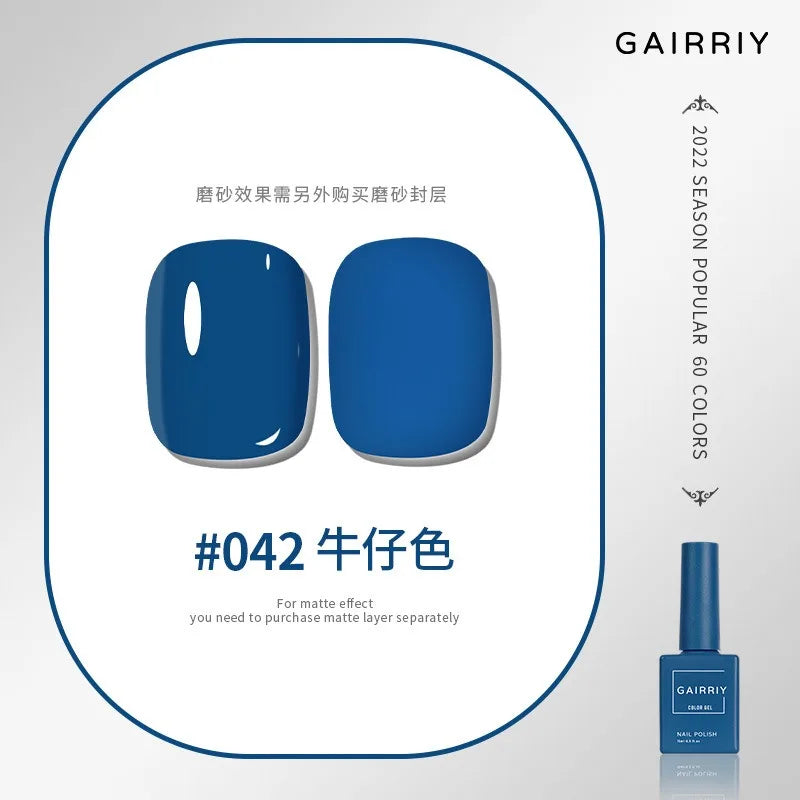 Vernis Semi-Permanent Gel UV/LED – 15 ml, Plus de 60 Couleurs