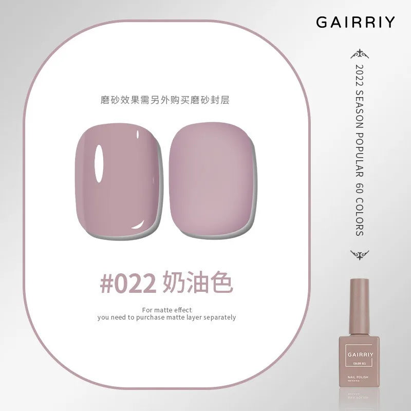 Vernis Semi-Permanent Gel UV/LED – 15 ml, Plus de 60 Couleurs