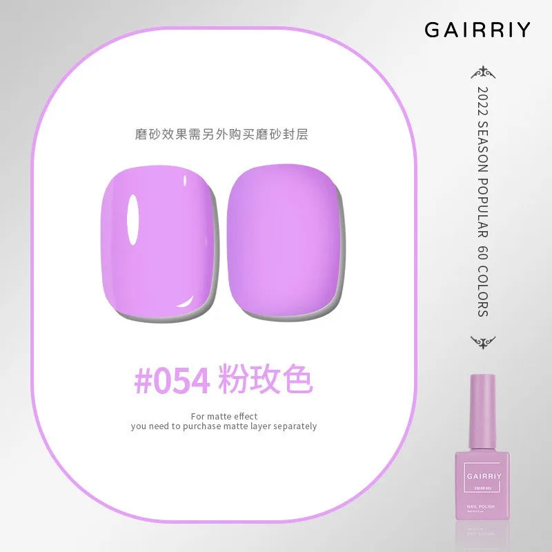 Vernis Semi-Permanent Gel UV/LED – 15 ml, Plus de 60 Couleurs