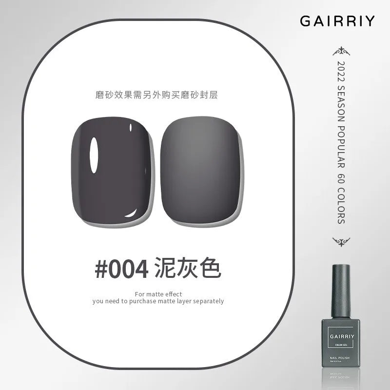 Vernis Semi-Permanent Gel UV/LED – 15 ml, Plus de 60 Couleurs