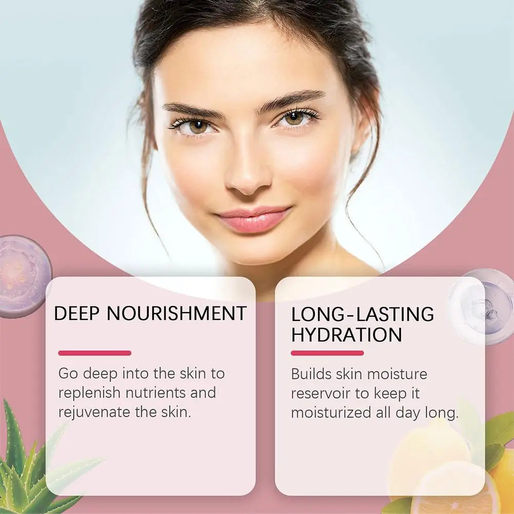 Masque Visage au Collagène Bio – Hydratant & Raffermissant