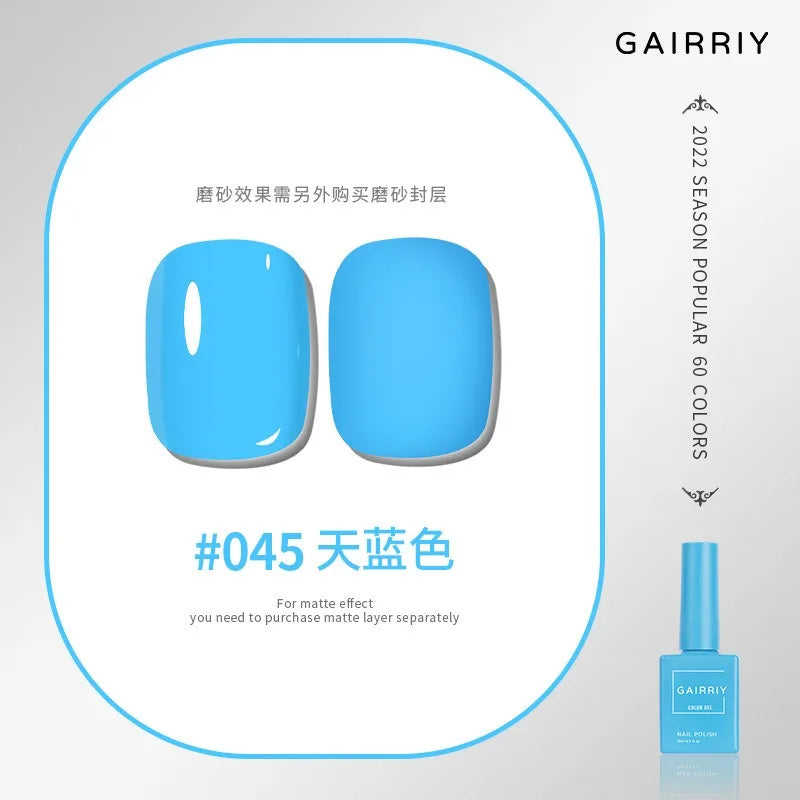 Vernis Semi-Permanent Gel UV/LED – 15 ml, Plus de 60 Couleurs