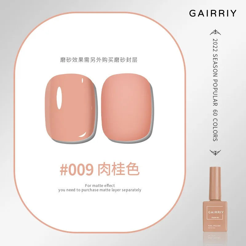 Vernis Semi-Permanent Gel UV/LED – 15 ml, Plus de 60 Couleurs