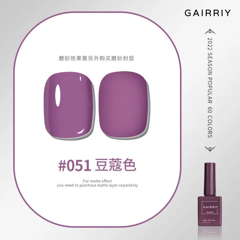 Vernis Semi-Permanent Gel UV/LED – 15 ml, Plus de 60 Couleurs
