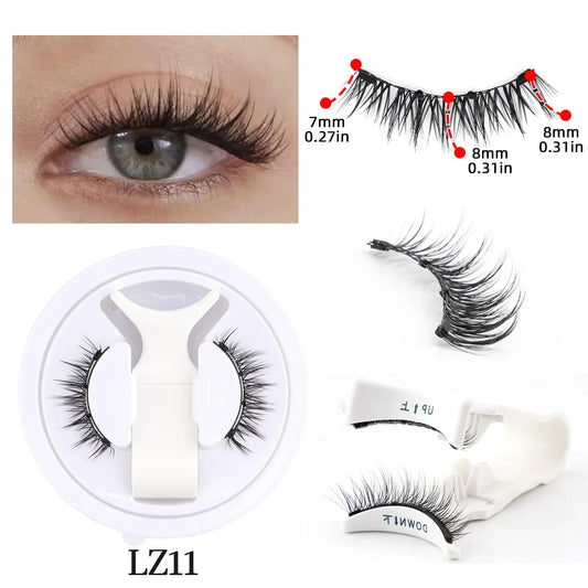 Faux Cils Magnétiques – 10 Variantes avec Pince