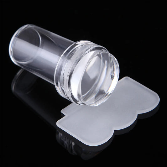 Kit d’Estampage pour Ongles – Silicone Transparent (2 Variantes)