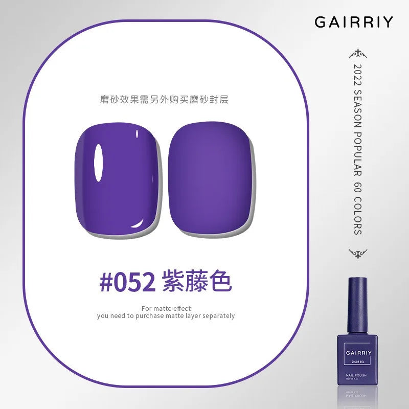 Vernis Semi-Permanent Gel UV/LED – 15 ml, Plus de 60 Couleurs