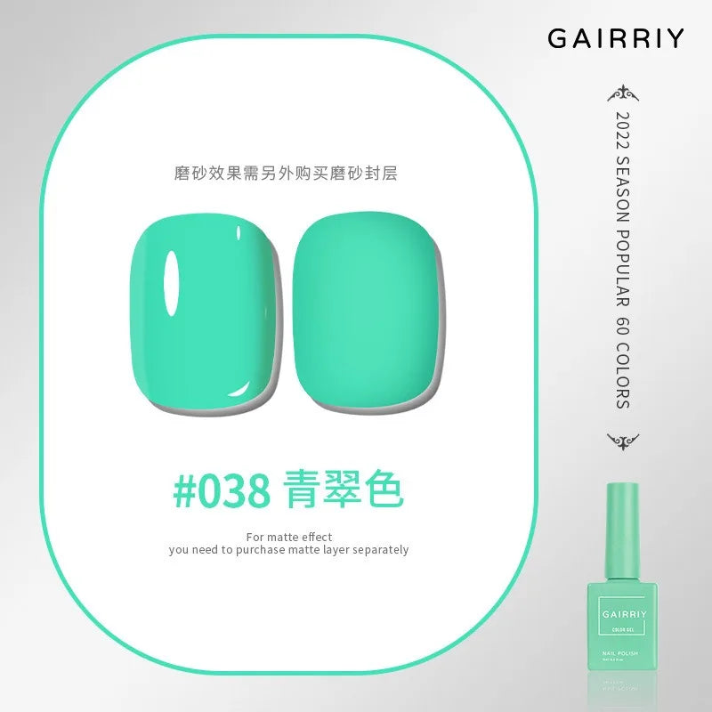 Vernis Semi-Permanent Gel UV/LED – 15 ml, Plus de 60 Couleurs