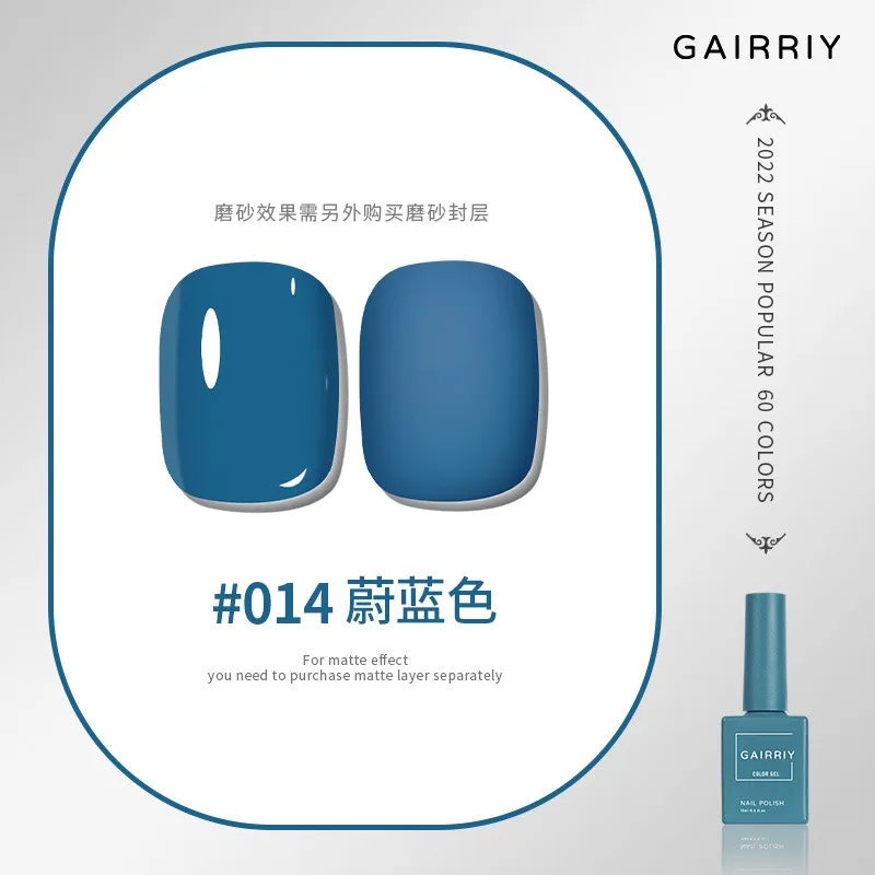Vernis Semi-Permanent Gel UV/LED – 15 ml, Plus de 60 Couleurs