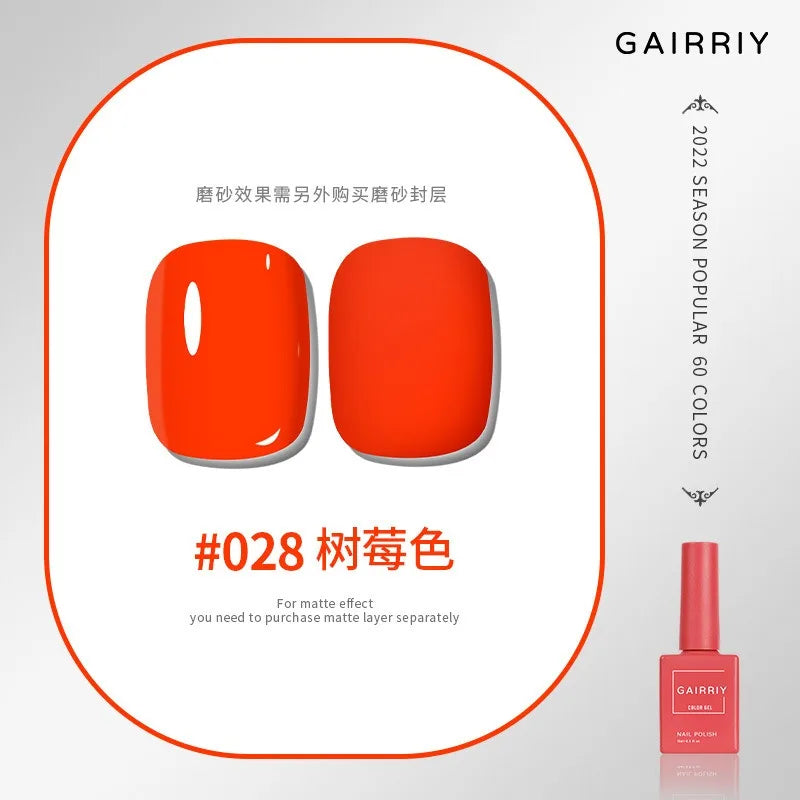 Vernis Semi-Permanent Gel UV/LED – 15 ml, Plus de 60 Couleurs