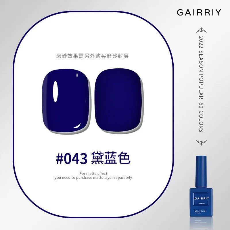 Vernis Semi-Permanent Gel UV/LED – 15 ml, Plus de 60 Couleurs