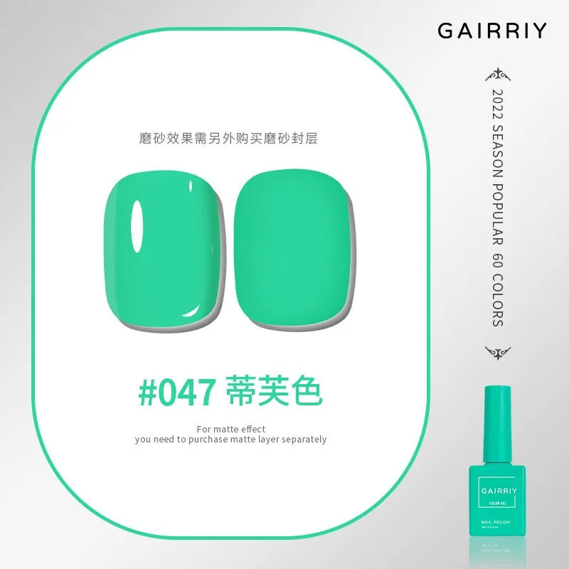 Vernis Semi-Permanent Gel UV/LED – 15 ml, Plus de 60 Couleurs