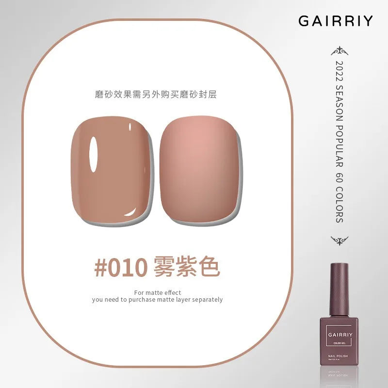 Vernis Semi-Permanent Gel UV/LED – 15 ml, Plus de 60 Couleurs